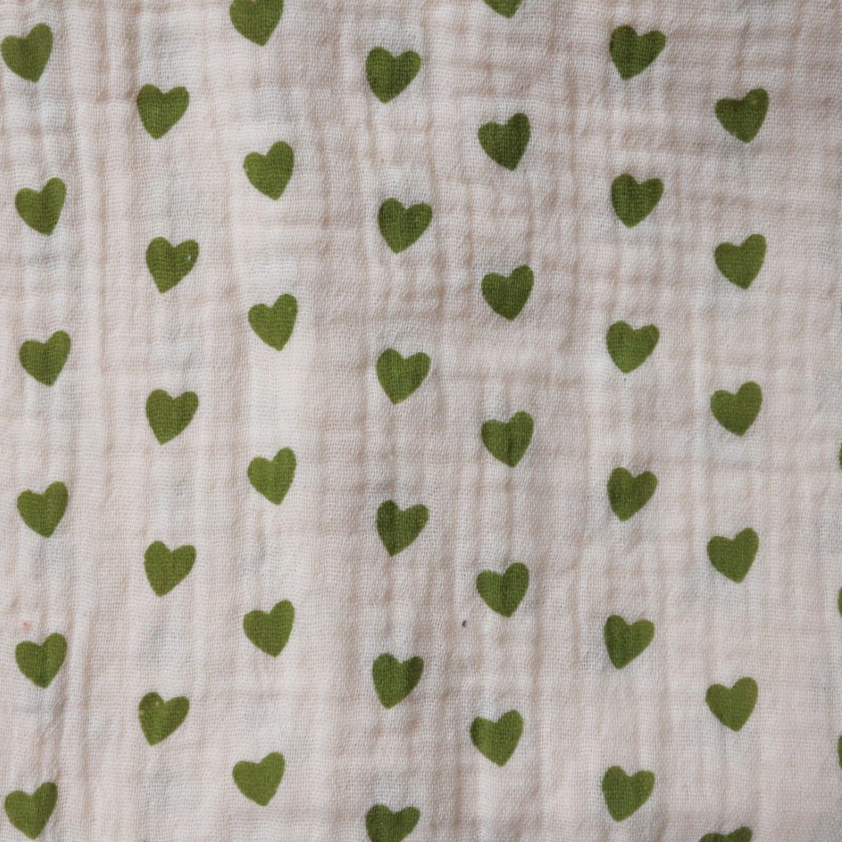Lange cœurs vert - Bébé Highland