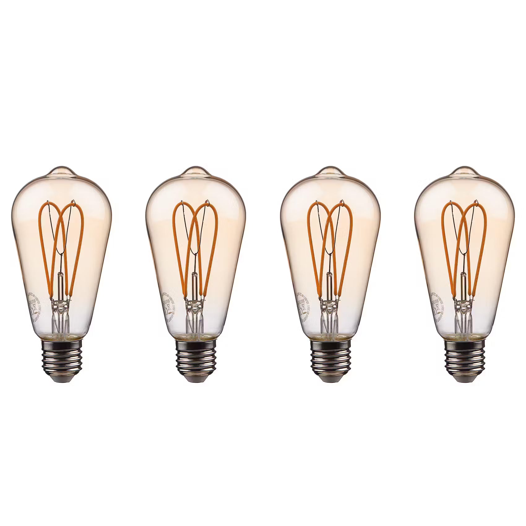 BRIGHT LIGHT LED-Glühlampe 4er-Set