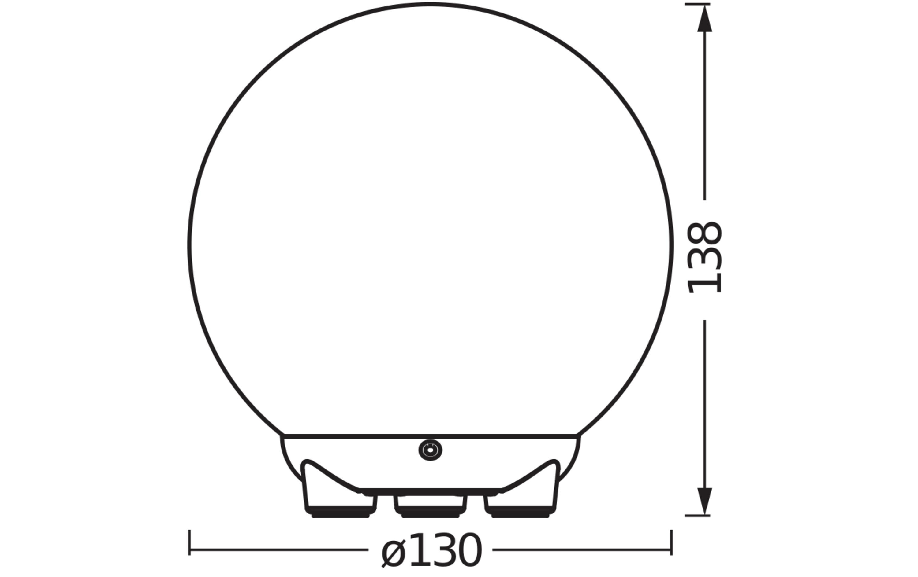SMART+ BALL MAGIC RGB Mini RGBW USBSmarte Nacht-/Tischleuchte