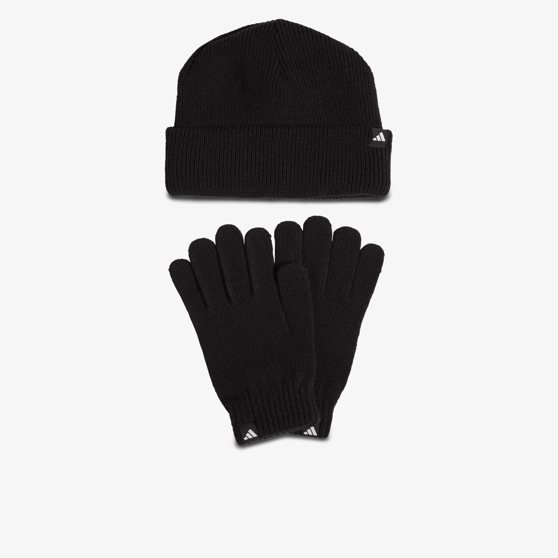 adidas Glove Set Mütze + Handschuhe schwarz