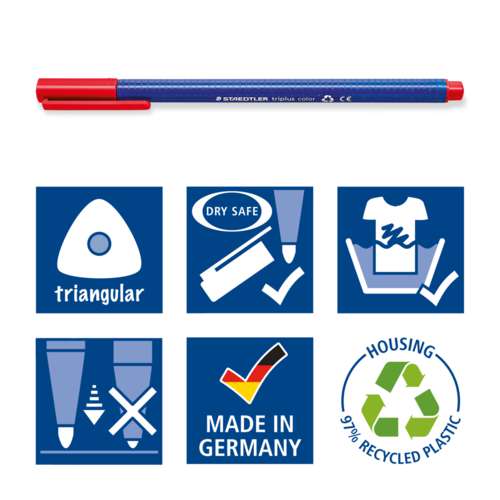 STAEDTLER® triplus® color Fasermaler