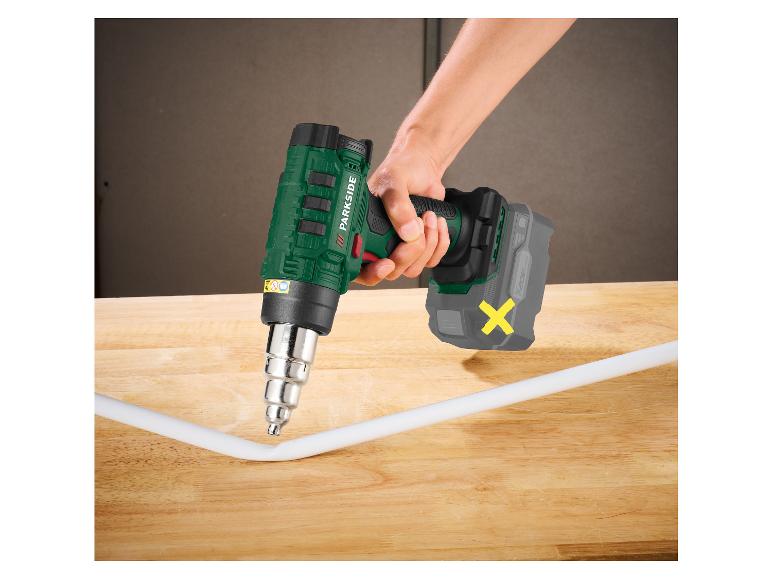 Accu heteluchtpistool 20 V zonder accu