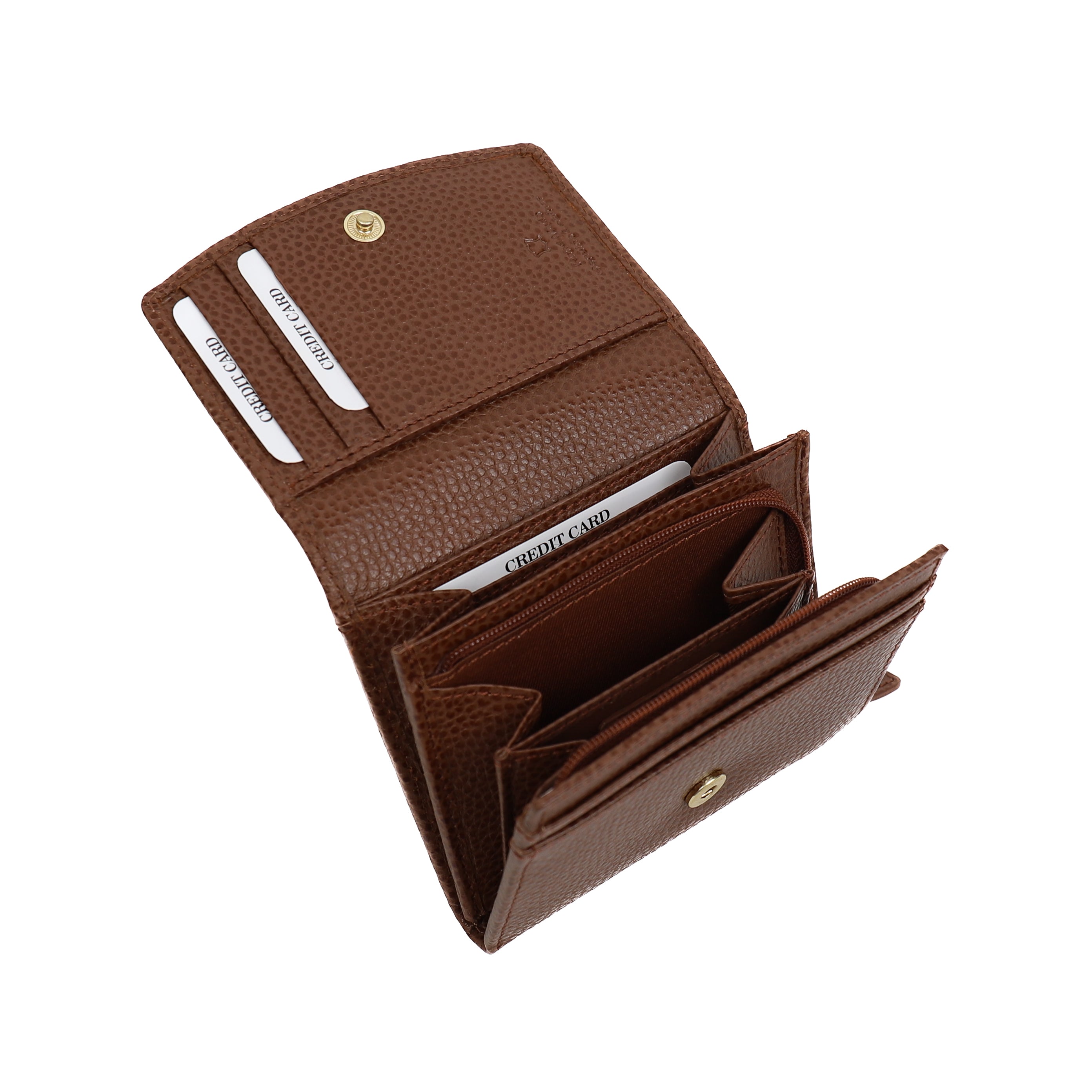 Overslag portemonnee 'Rosy' Tipping Tan Tipping Tan