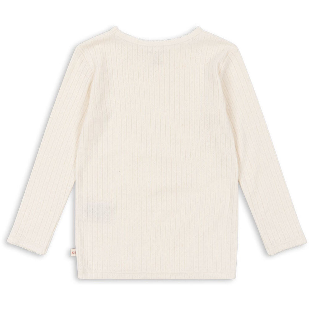 Køb Konges Sløjd Antique White Minnie Bluse GOTS