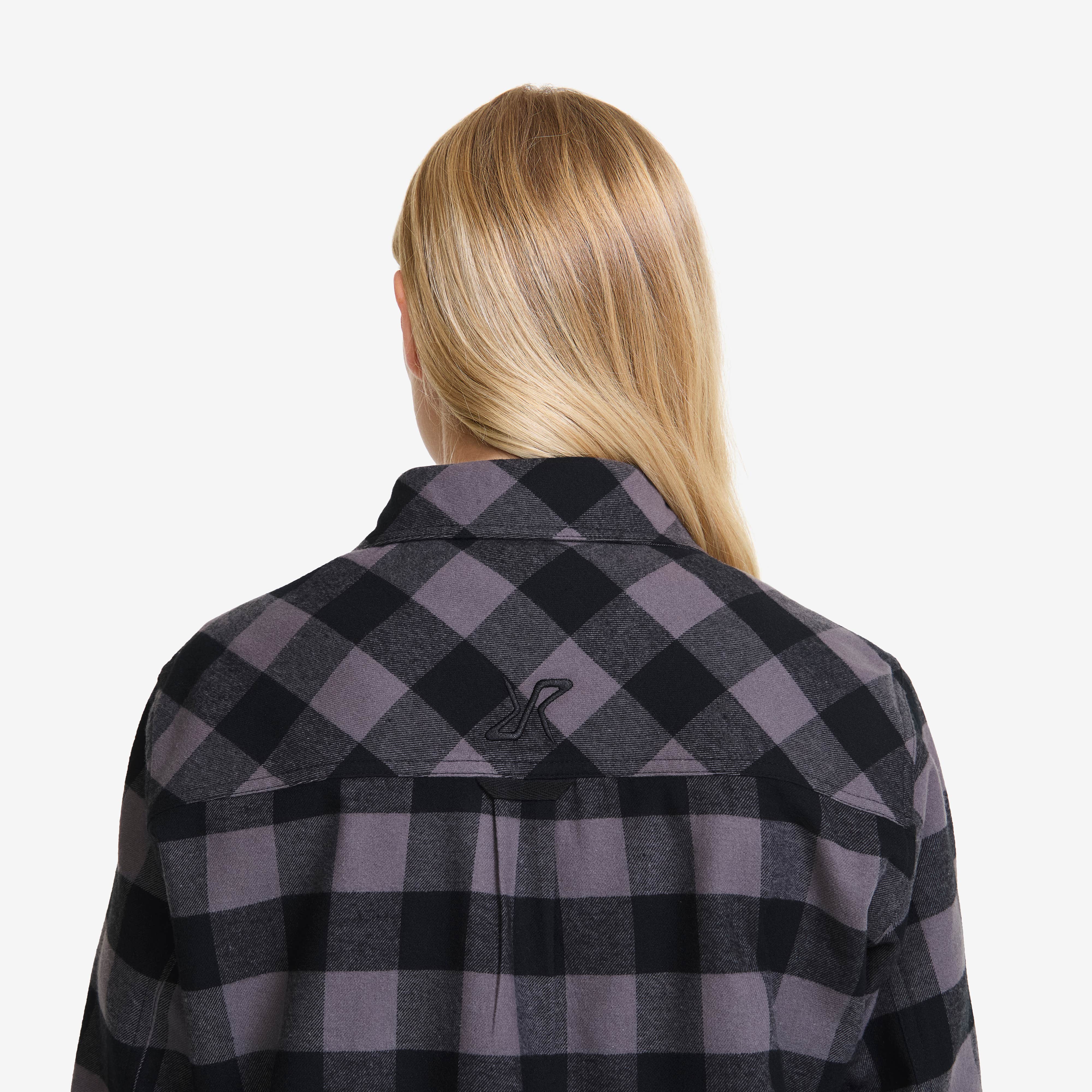 Campfire Shirt Dame Black/Anthracite