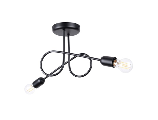 SOLLUX LIGHTING - Lustre loop 2 noir