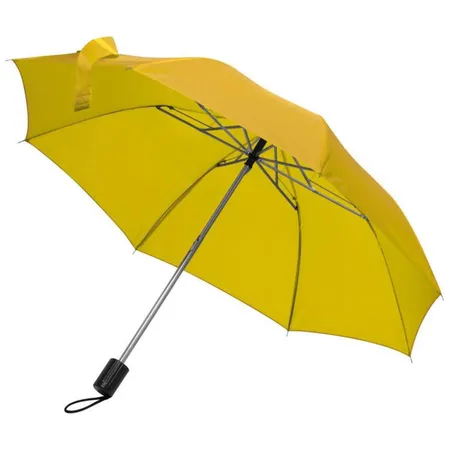 Macma Taschen-Regenschirm mit Schutzhülle, gelb