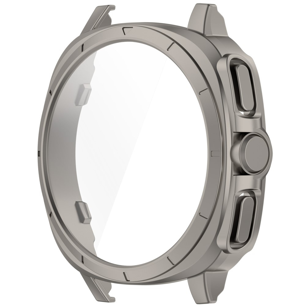 Samsung Galaxy Watch 7 (44mm) Hardcase Bumper Hülle - Titanium