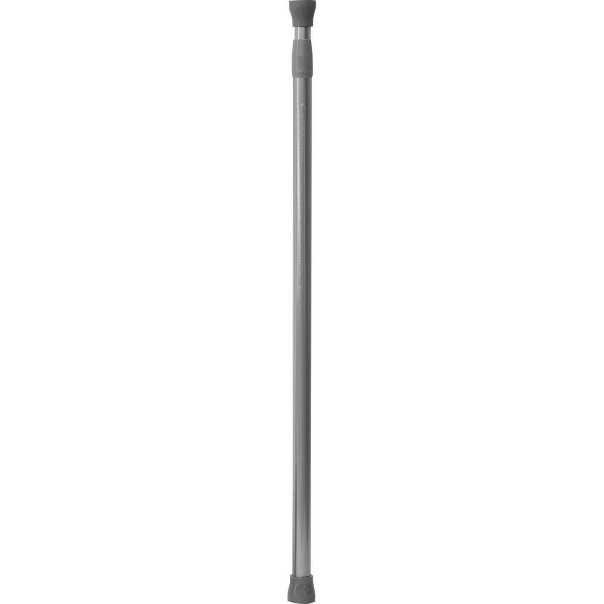 BARRE DE DOUCHE ALUMINIUM 70 120 CM  COULEUR CHROME