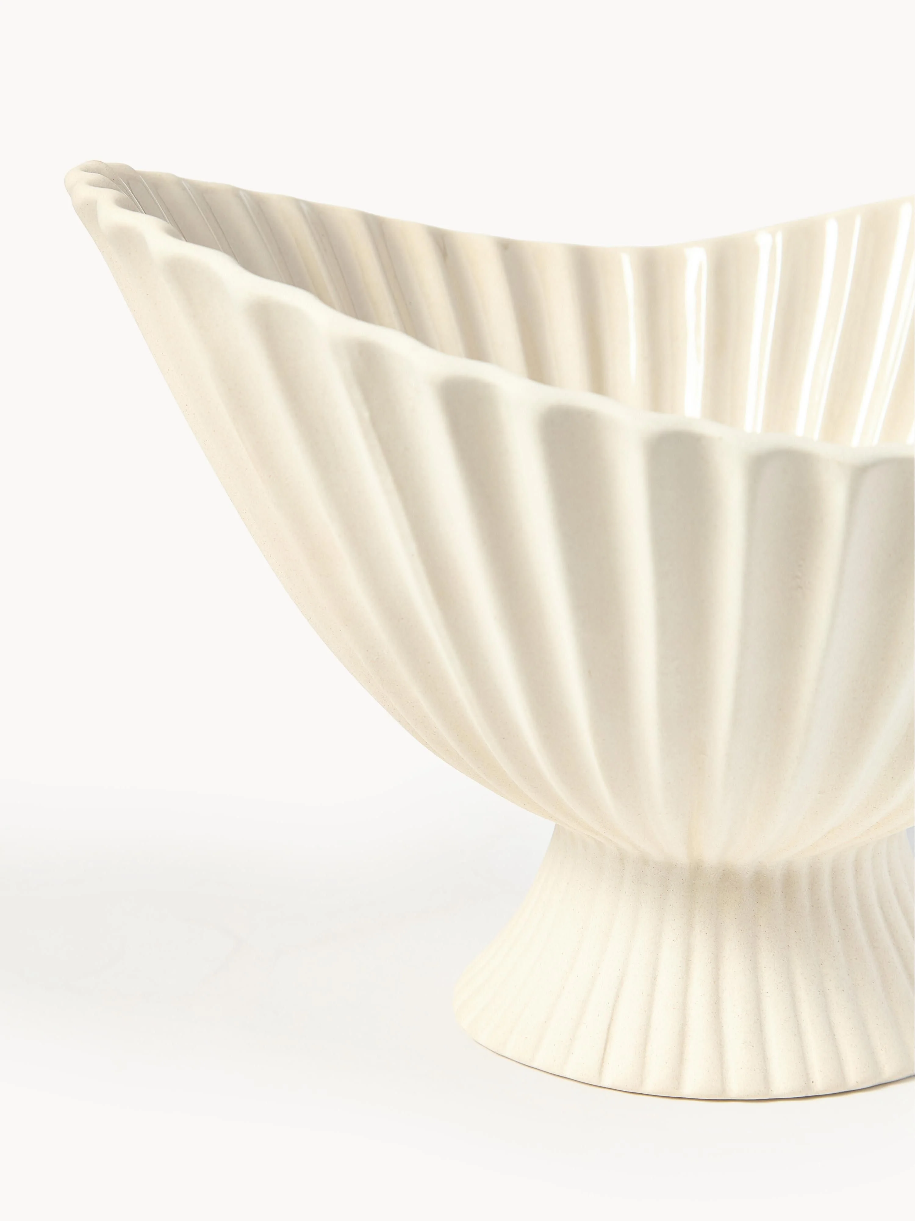 Decoratieve schaal Fountain van keramiek, B 28 cm