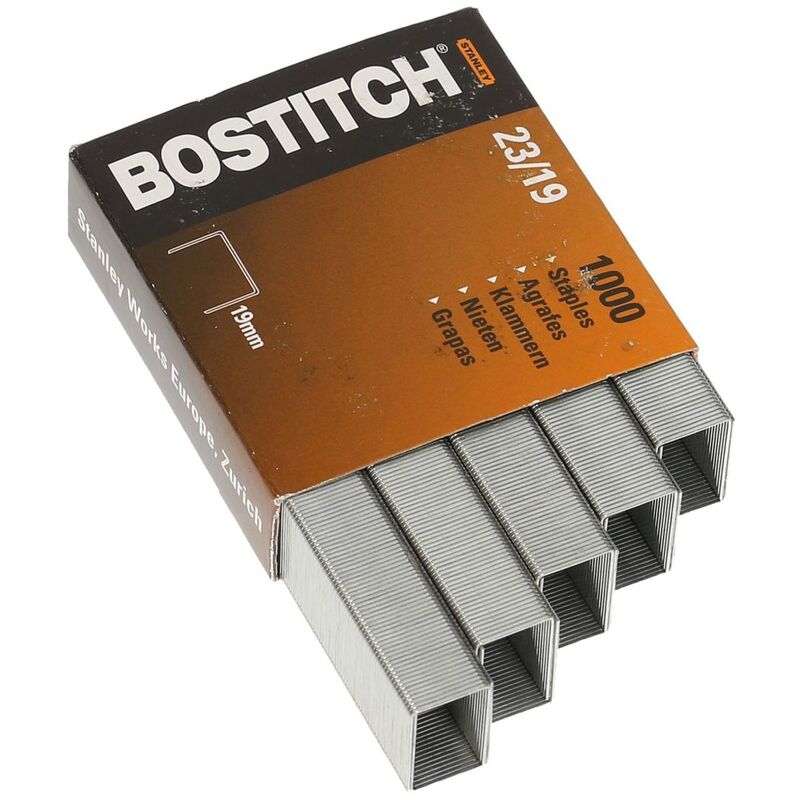 Bostitch Heftklammern 23/19, 1000 Stück