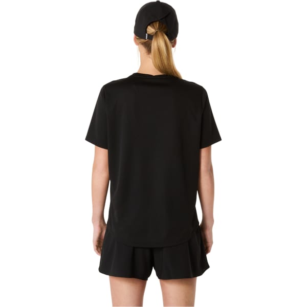 T-shirt running ASICS CORE SS TOP W BLACK