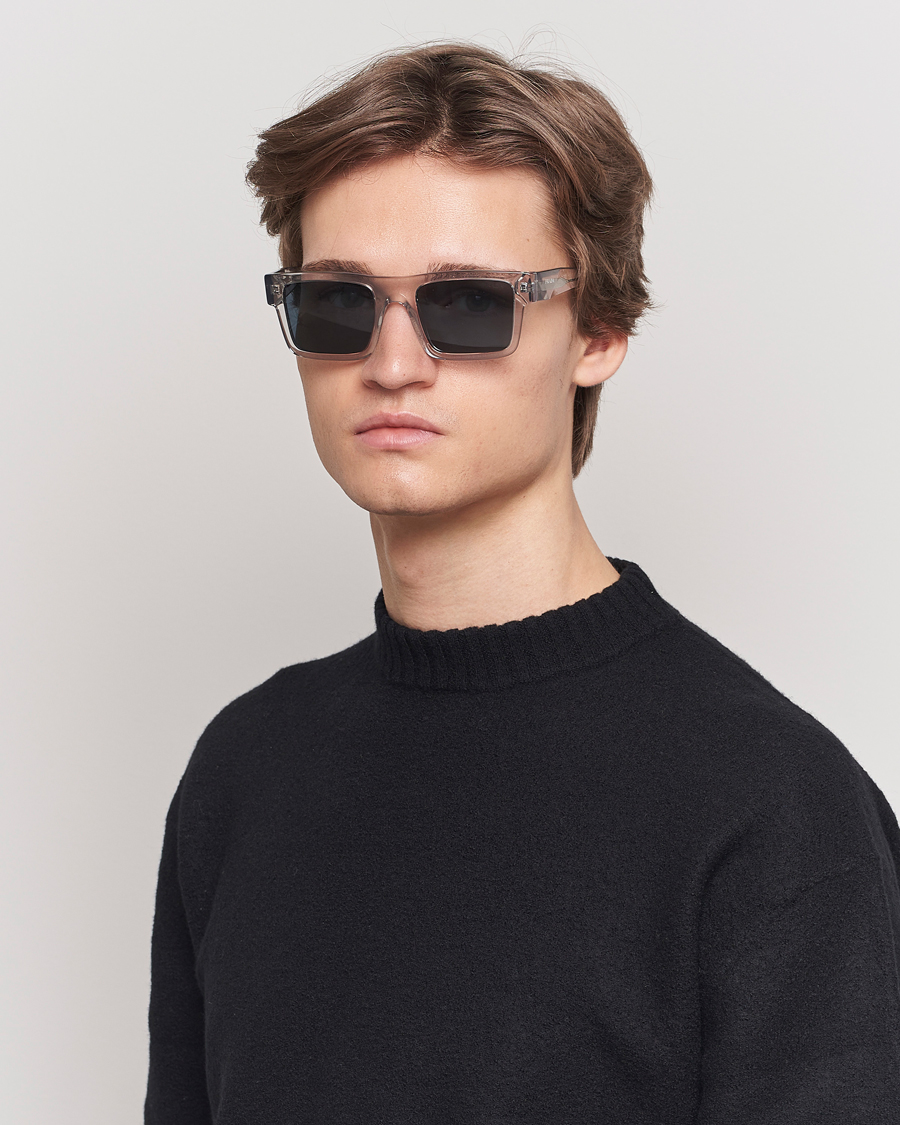 Prada 0PR 19WS Sunglasses Crystal Grey