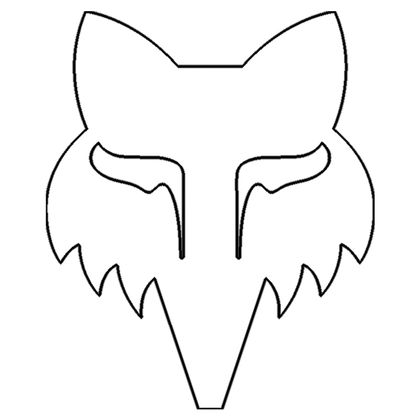 Stickers Fox FOX HEAD 2.5