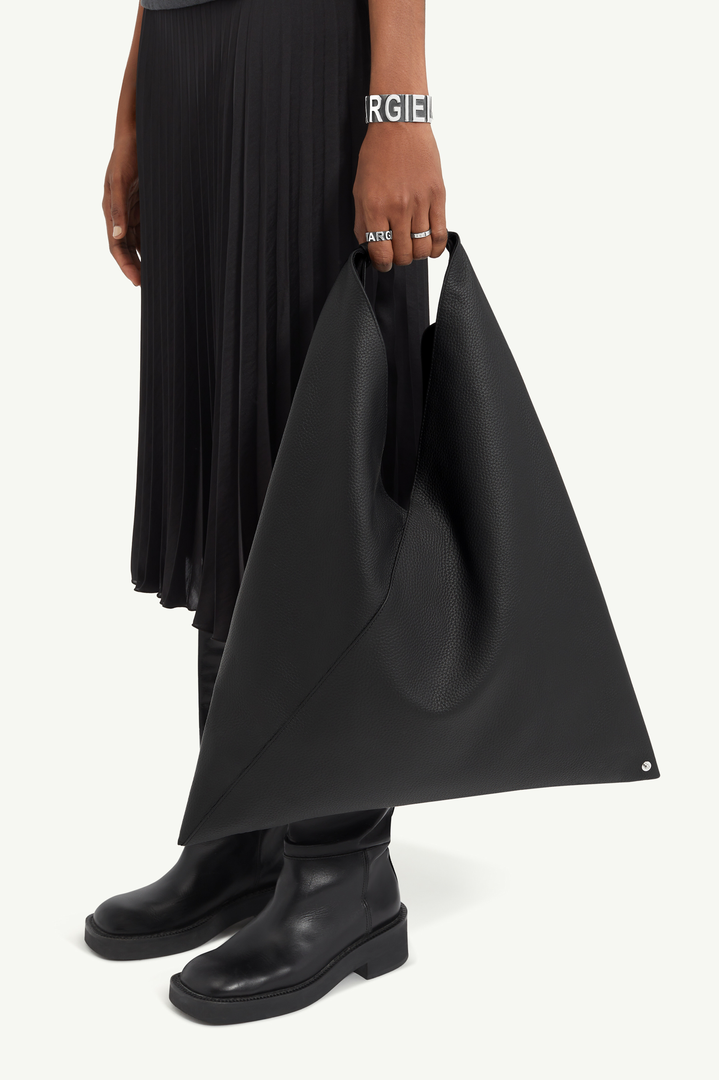 Japanese medium sac cuir grainé | femme