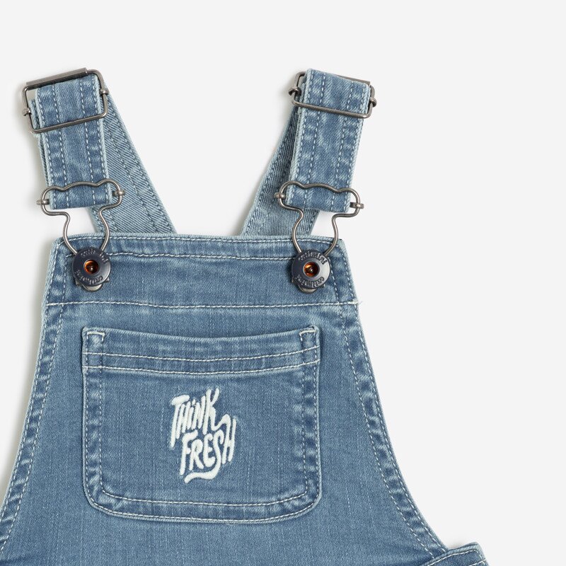 Salopette en jean bébé garçon denim bleue Catimini Bleu