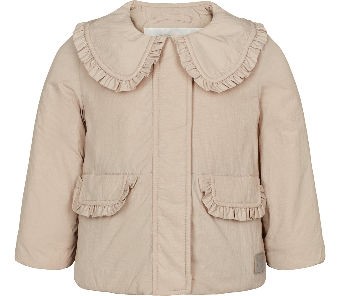 Octavia Jacket, Termo Ridé Jakke - Cream Taupe