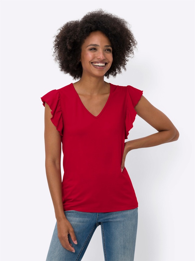 heine V-Shirt »Shirt«, 1 Stk.