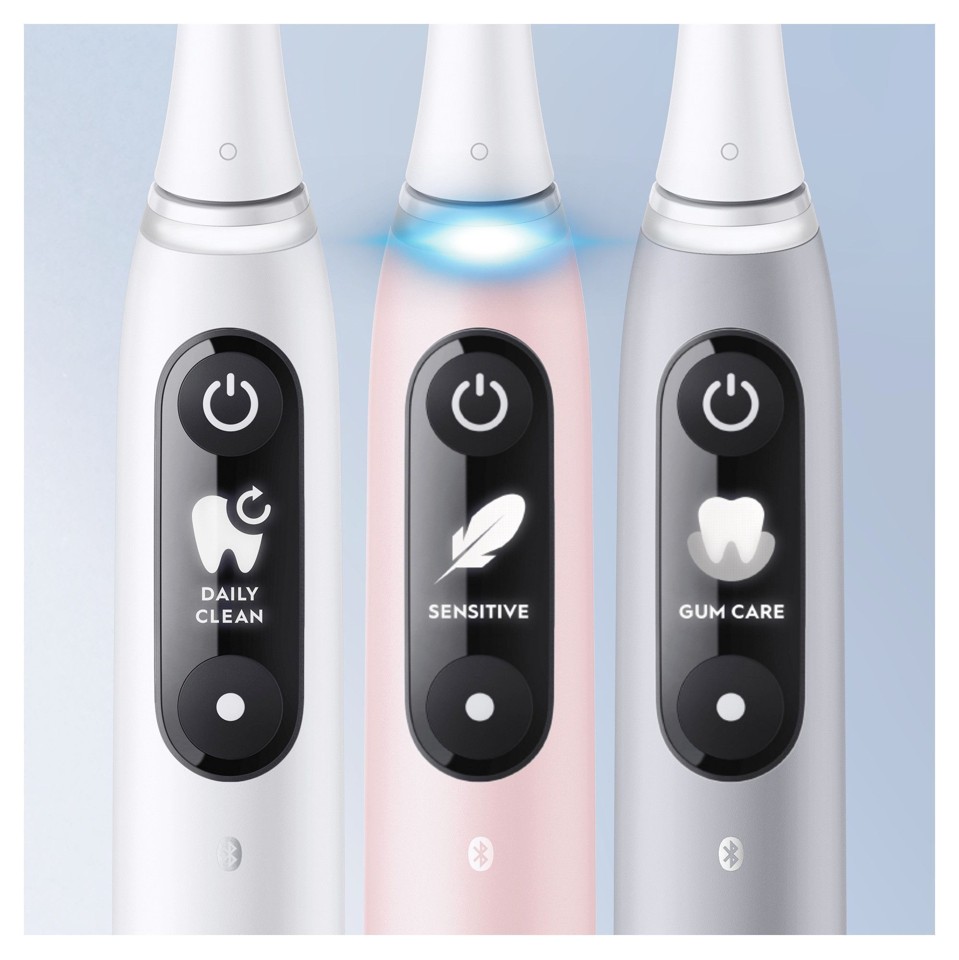 Oral-B - iO6S Pink Sand Elektrisk Tandbørste