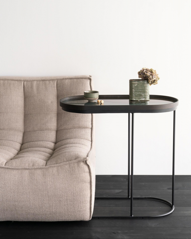 Ethnicraft Tray oblong bijzettafel M 69x33