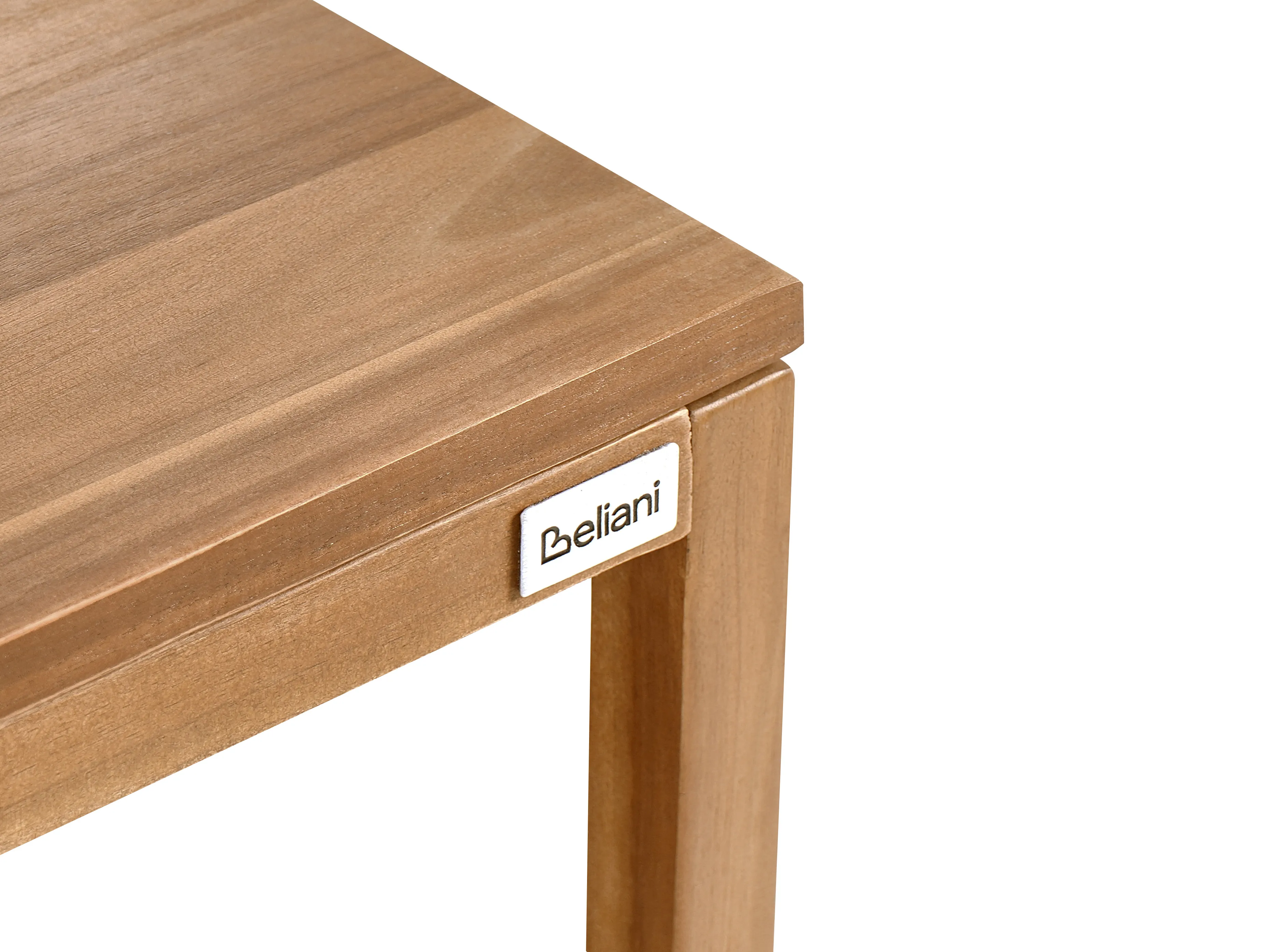 Tuin kookeiland met spoelbak VENOSA Acaciahout Bruin/zwart Bruin