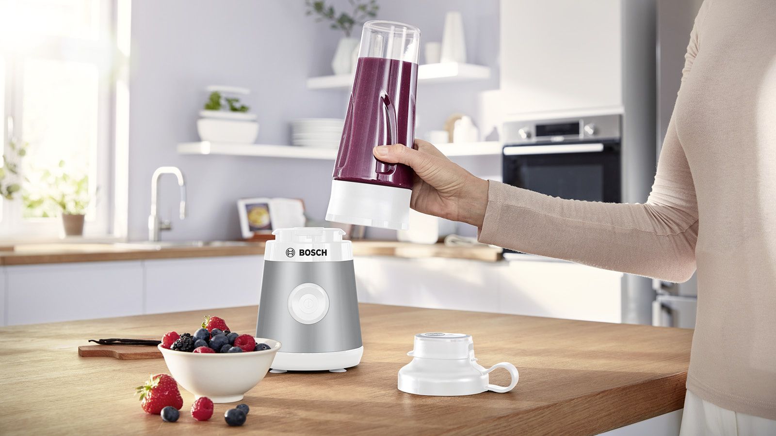 Liquidificador VitaPower Série 2 450W em aço inoxidável MMB2111T