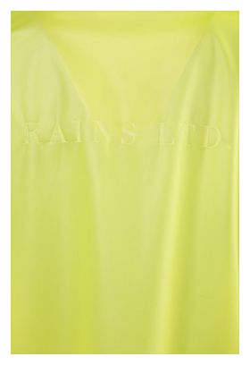 Manteau Rains LTD Short Hooded Foggy Fluo Jaune