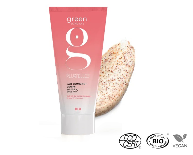 Green Skincare - Pluri'elles Lait Gommant Corps, 200ml