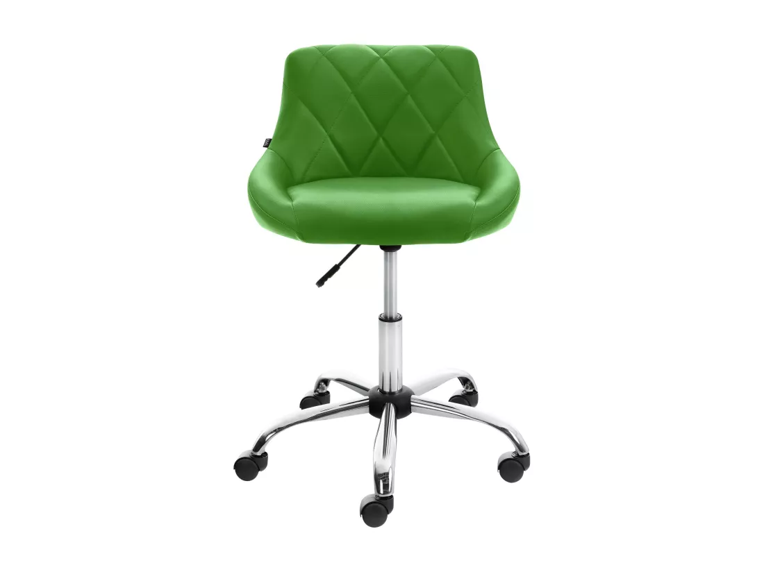 Chaise de bureau - Similicuir & Métal chromé - Lazio