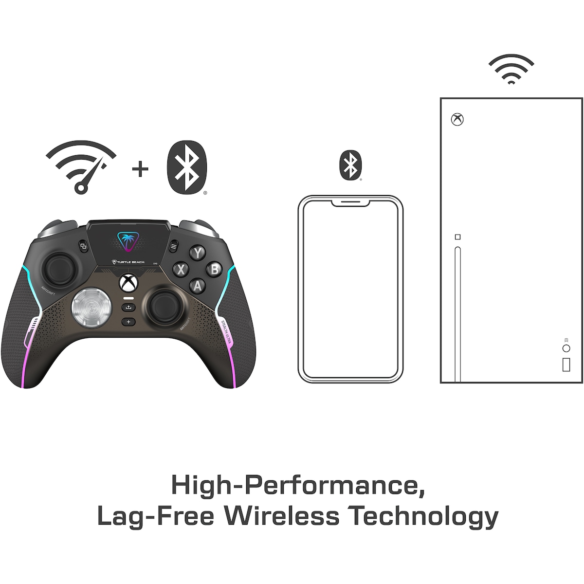 Turtle Beach Stealth ultra kontroller til Xbox/PC/Android (sort)