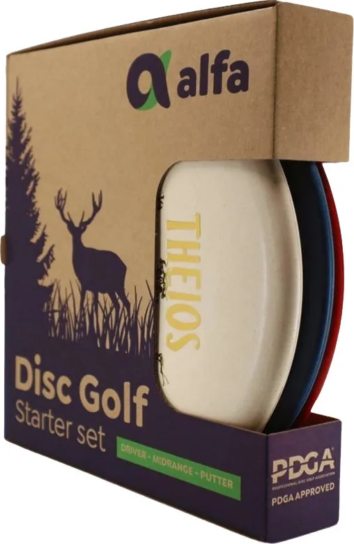 Alfa Disc Alfa 3-Disc Starter Set Assorted Colors
