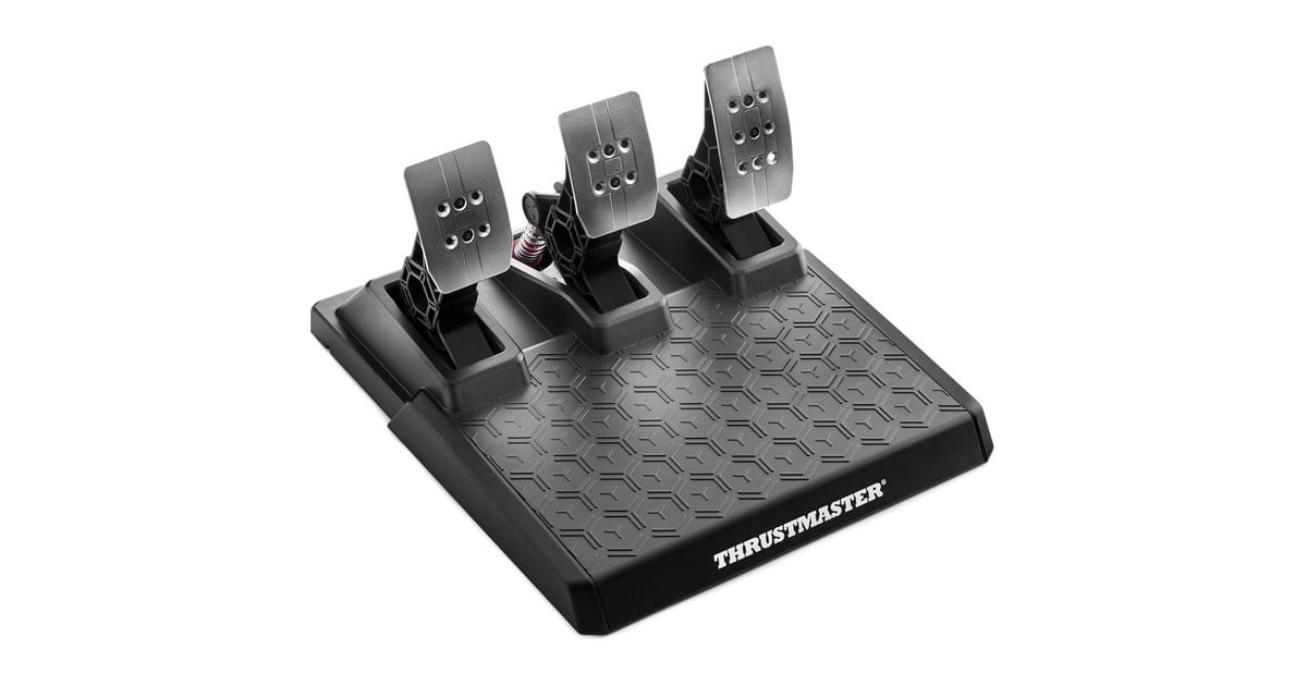 ThrustmasterT3PM pedalen  (Zwart/zilver, Pc, PS4, PS5, Xbox One, Xbox Series X|S)
