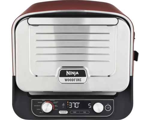 Ninja Woodfire 8-in-1 elektrische grill pizza, stomer/rijst/pastakoker 2,4 kW
