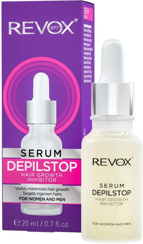 REVOX B77 - Depilstop Serum - Haarremmend Serum - 20 Ml - Voor Gezicht En Lichaam