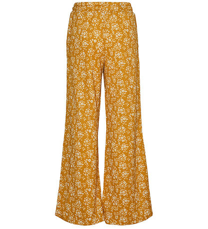 Vero Moda Girl Bukser - VmMaya - Golden Spice/Snow White