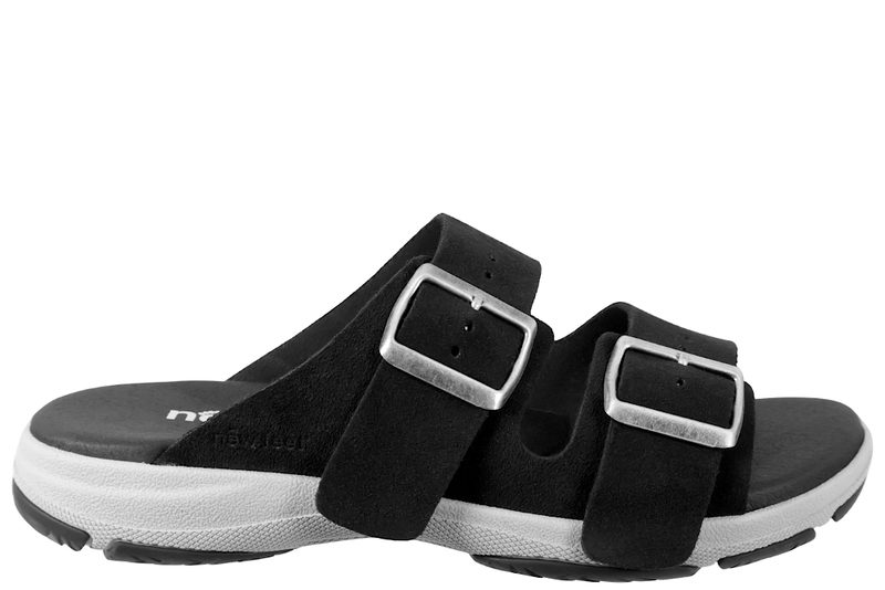 NEW FEET SLENTERS I SORT RUSKIND