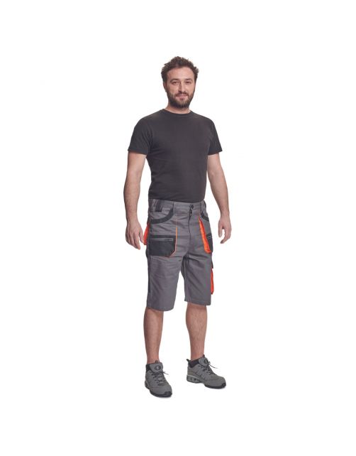 Cerva Werkshort Carl Grijs - Werkkleding