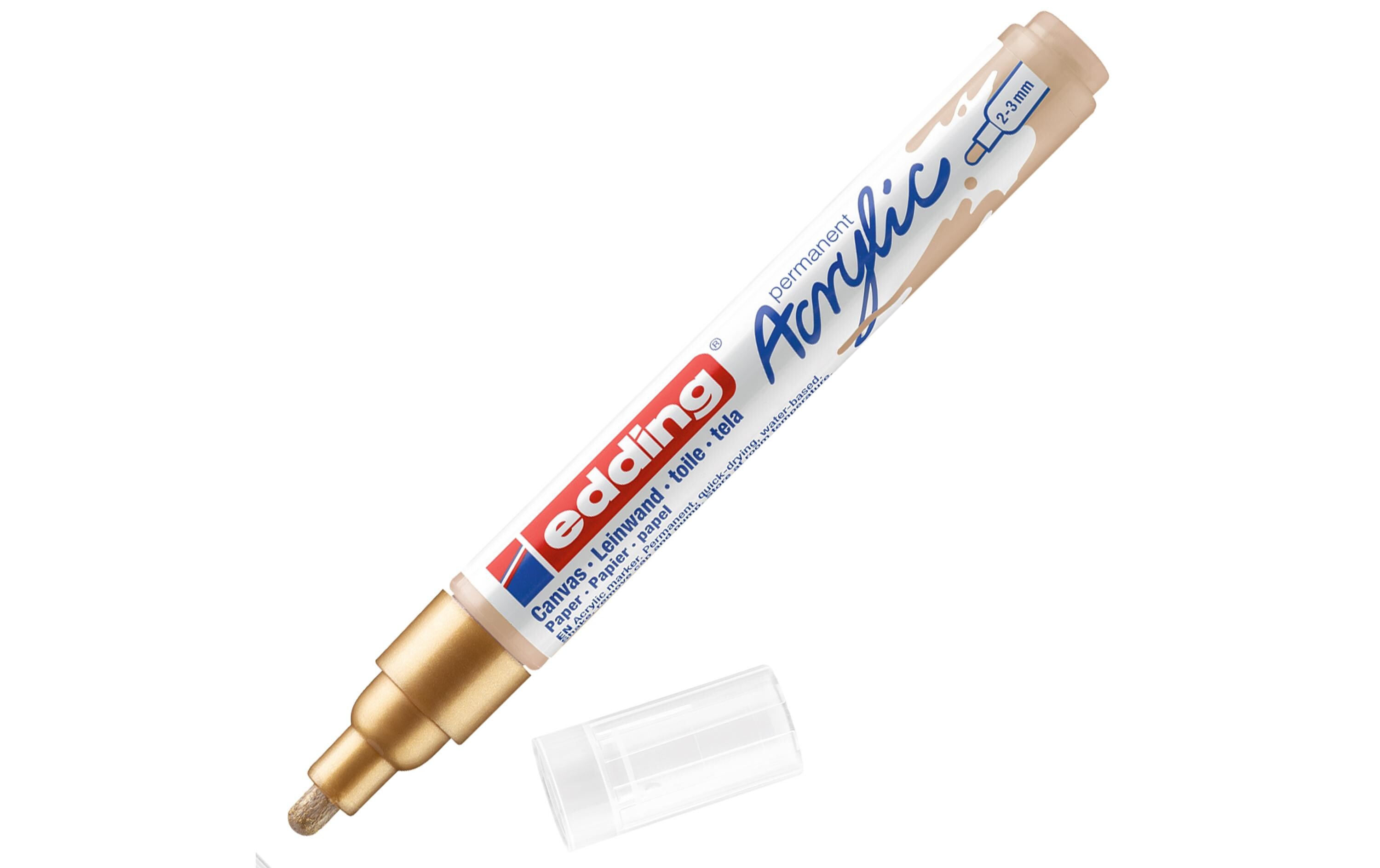 Acrylmarker 5100 Medium, GoldSchnelltrocknende Acrylstifte