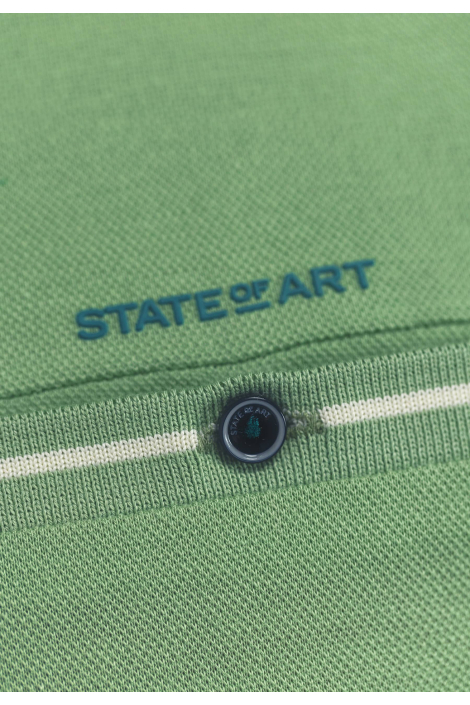 State of Art groene heren polo