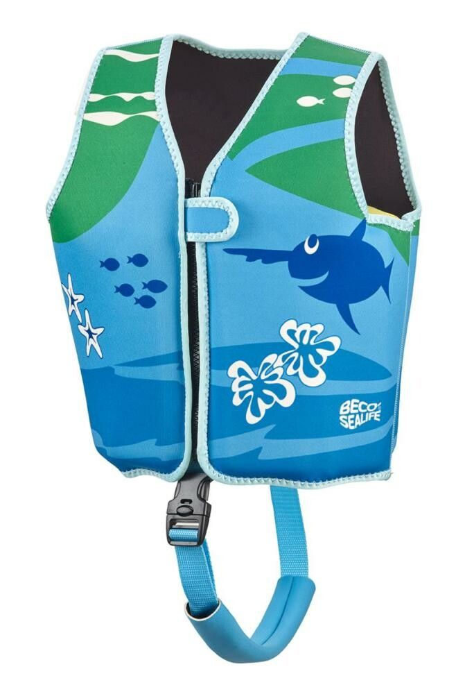 SCHWIMMLERNWESTE GRÜN GRÖSSE S