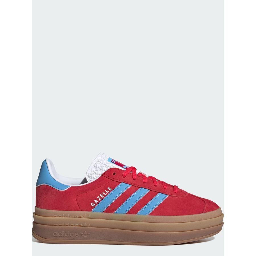 adidas Original Gazelle Bold Chaussures - Rouge/Bleu Femme