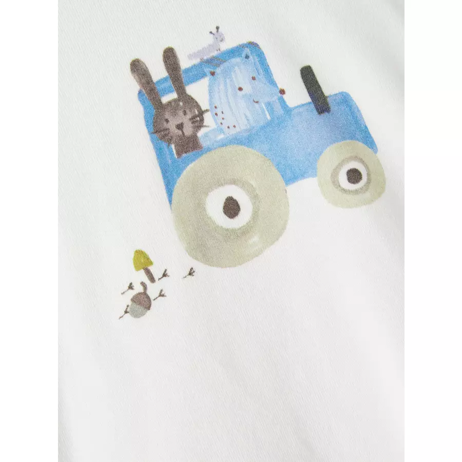 name it Langarmshirt Nbmniklas White Alyssum