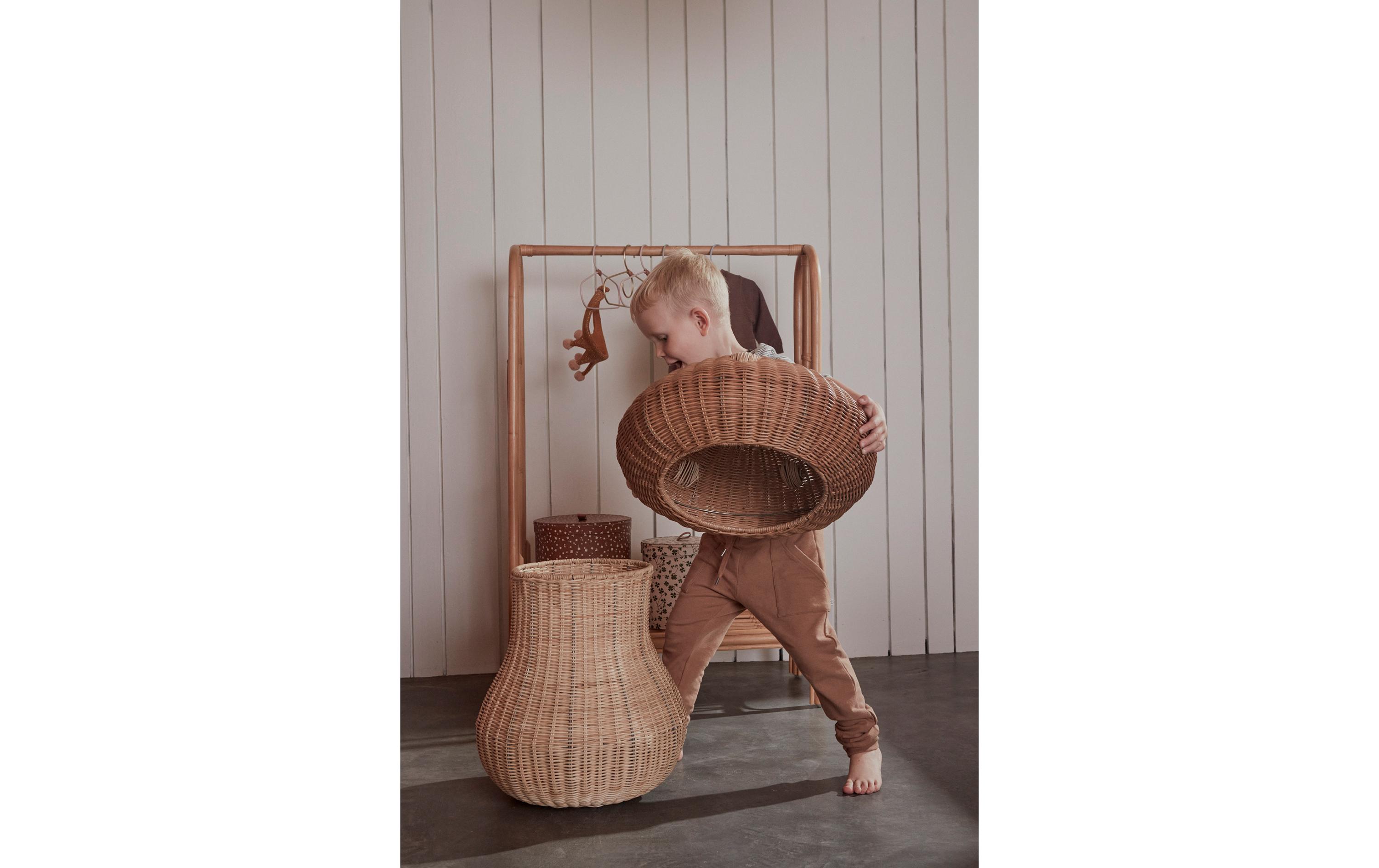 Spielzeugkorb Mushroom 42 x 46 cm<br>Aufbewahrungskorb in Pilzform