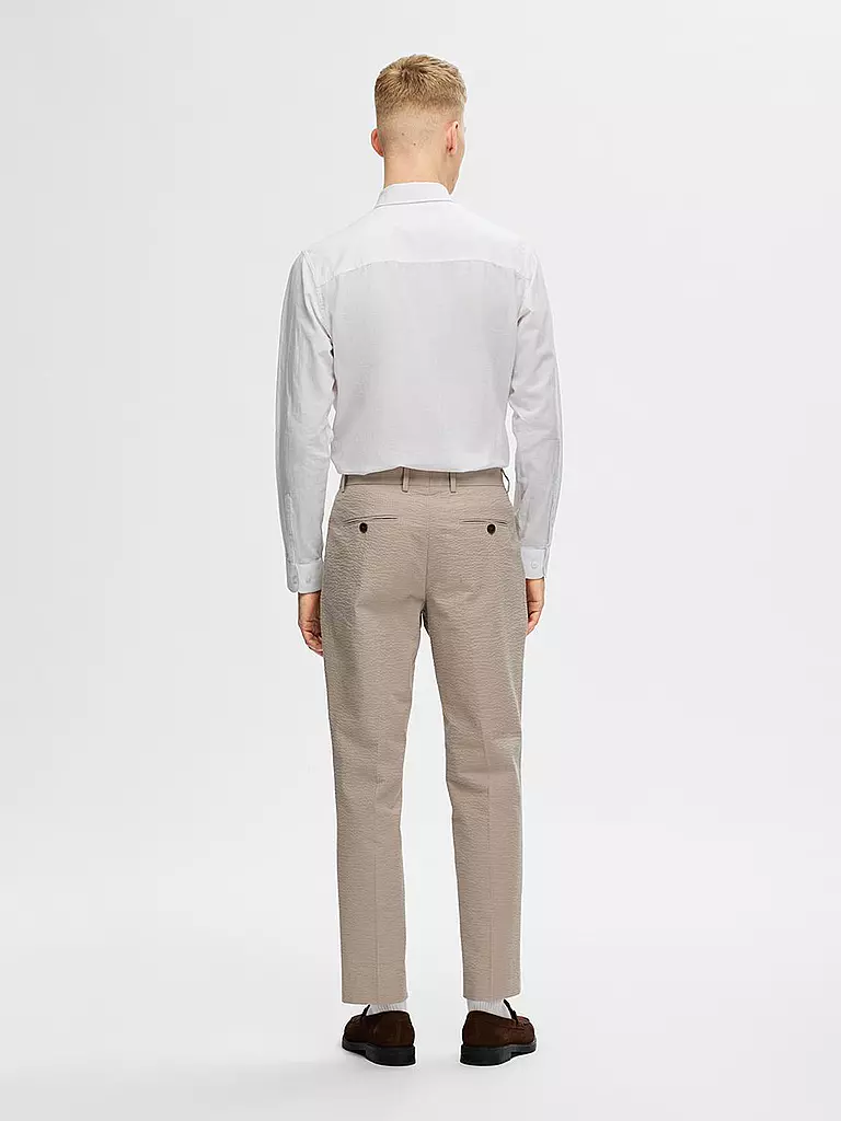 SELECTED Anzughose SLHREG beige