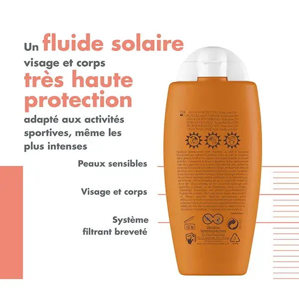 Protetor solar Avène Fluid Sport FPS 50+ 100ml