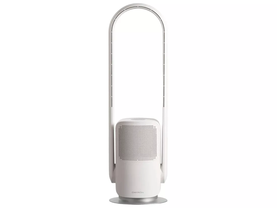 Dayron Vital Silence White Ø25.5cm 26W 9 Speed WiFi Floor Fan Ø25.5cm 26W 9 Speeds