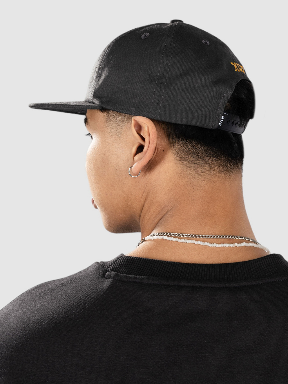 HUF Small Horse Snapback Cap black