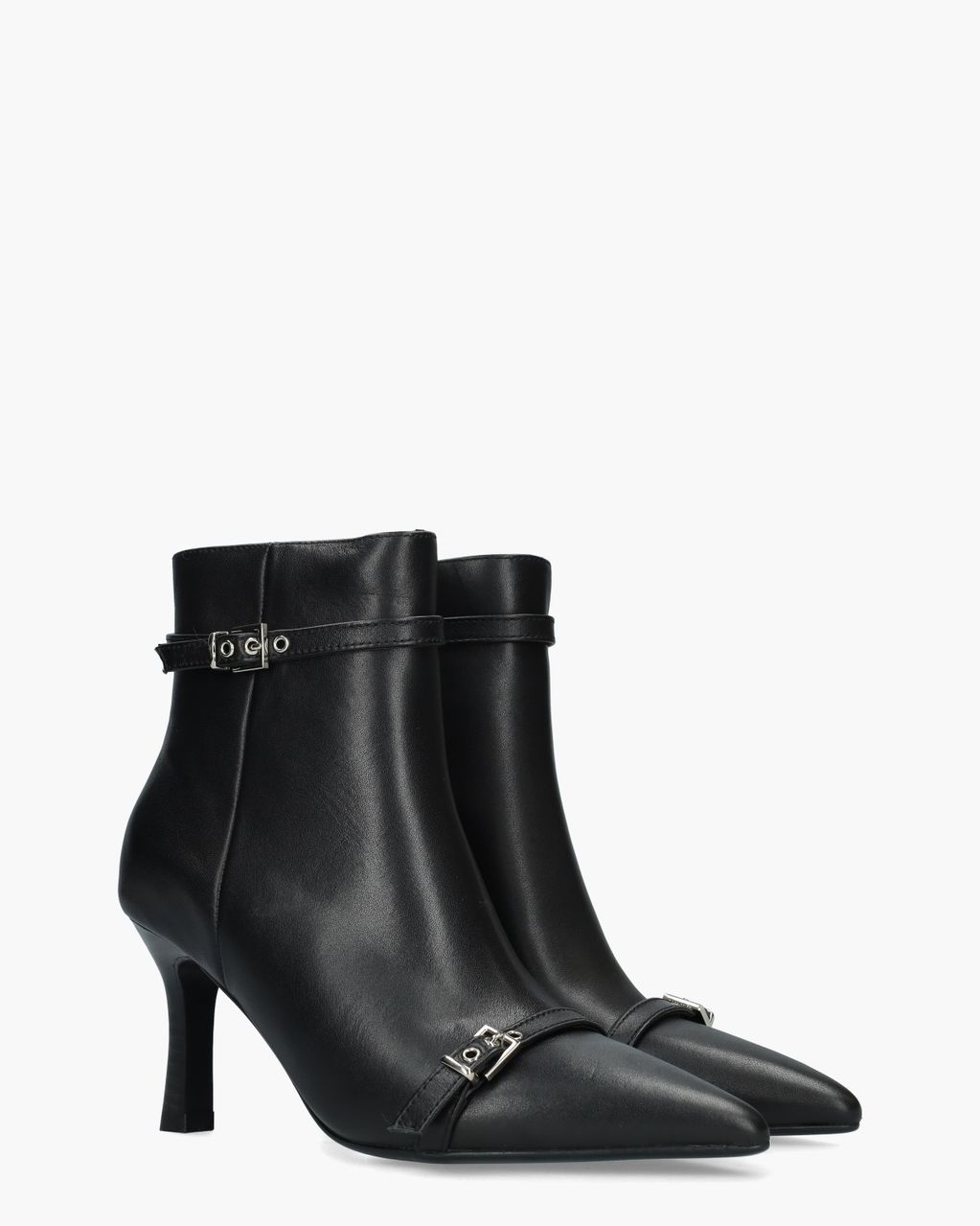Di Lauro Bibiana Zwart Dames Enkelboots