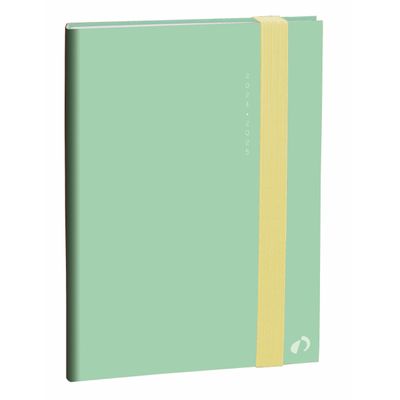 Agenda à élastique Rio - 1 jour par page - 12 x 17 cm - vert clair - Quo Vadis