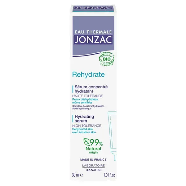 Eau Thermale Jonzac Rehydrate Sérum Concentré Désaltérant Bio 30ml